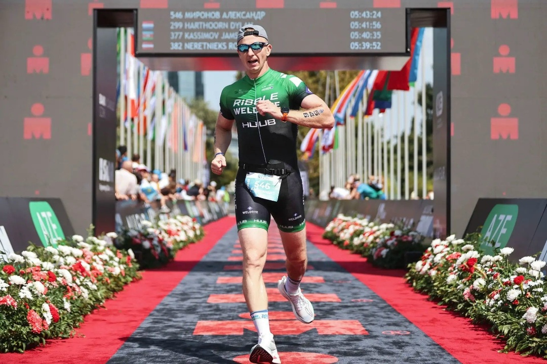 IRONMAN 70.3 Амурские газопереработчики преодолели более ста километров на международном турнире по триатлону в Баку