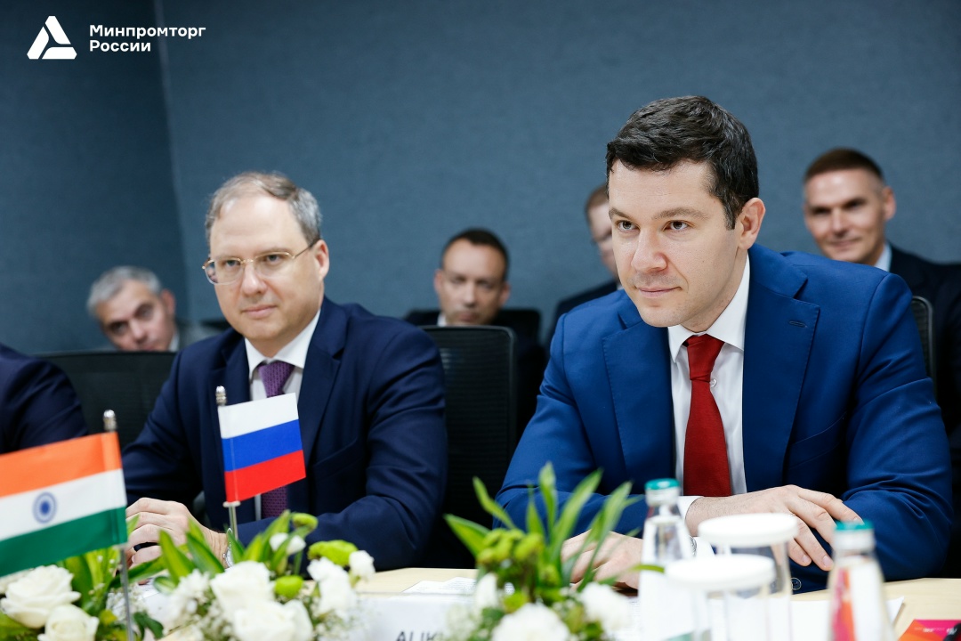 Антон Алиханов: Россия готова предложить Индии комплексные проекты в сфере региональной авиации