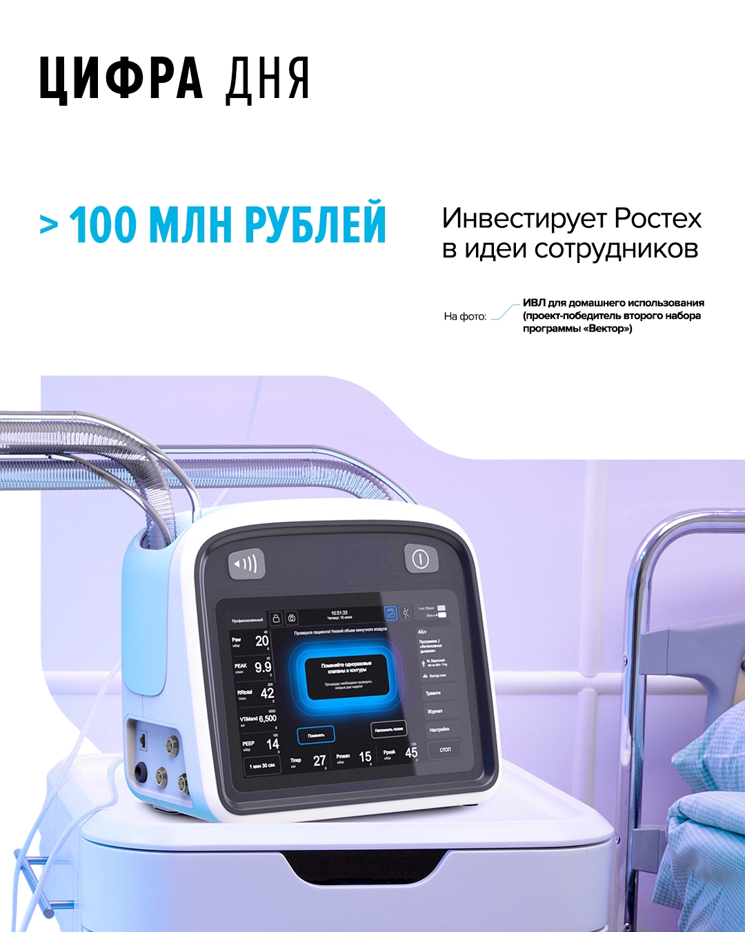 Ростех инвестирует свыше 100 миллионов рублей в производство полезных гражданских новинок, которые придумали специалисты наших заводов