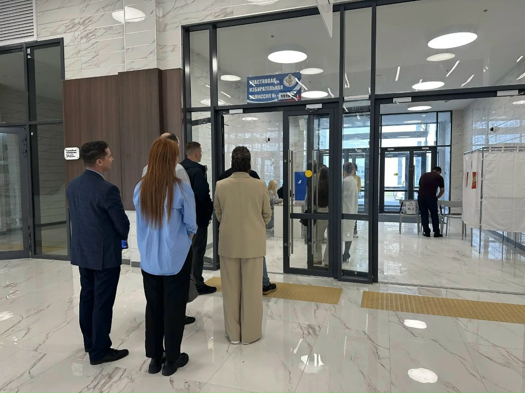 ВЫБОРЫ-2026 Работники Амурского ГПЗ присоединились к голосованию на избирательных участках